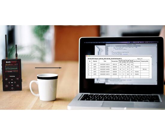Детектор жучков BugHunter Professional BH-04 подключение к ПК