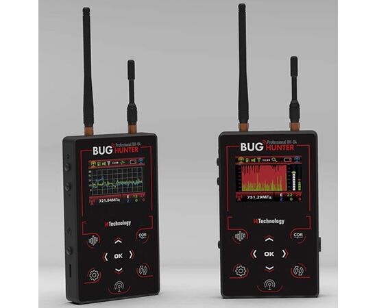 Детектор жучков BugHunter Professional BH-04 с разных сторон