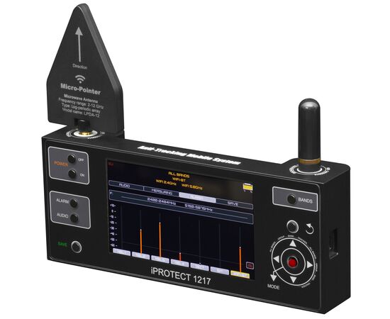 iProtect 1217 детектор для обнаружения жучков, прослушки, GPS-трекеров, изображение 2 iProtect 1217 детектор для обнаружения жучков, прослушки, GPS-трекеров, изображение 2