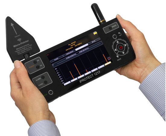 iProtect 1217 детектор для обнаружения жучков, прослушки, GPS-трекеров, изображение 7 iProtect 1217 детектор для обнаружения жучков, прослушки, GPS-трекеров, изображение 7