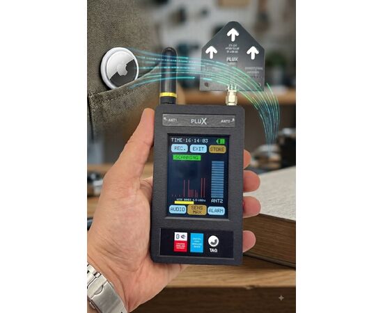 Детектор жучков DR-TouchPRO (BLE AIRTAG DETECT) цена, купить в Украине фото 6