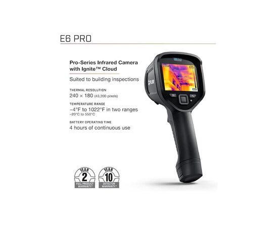 Тепловізор FLIR E6 Pro ціна, купити в Україні зображення 3
