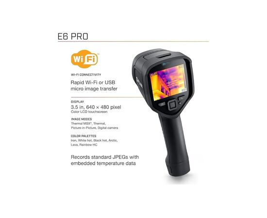 Тепловізор FLIR E6 Pro ціна, купити в Україні зображення 4